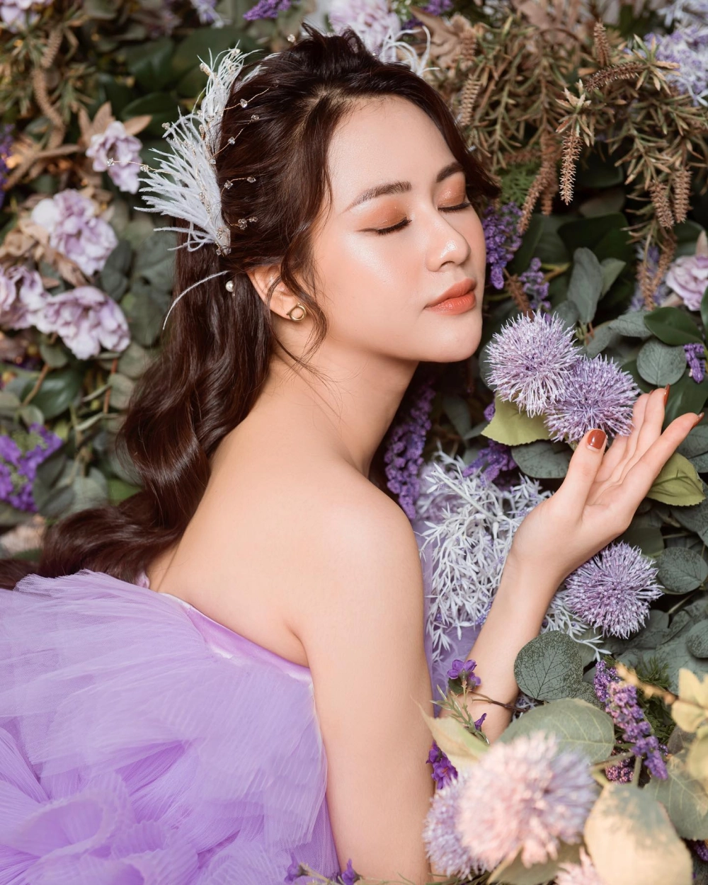 Ảnh đời thường rạng rỡ trên diễn viên Việt Hoa facebook