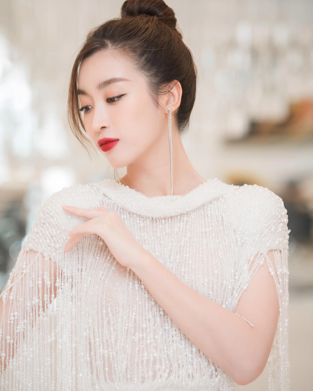 Nhiều người tìm từ khóa hoa hâu Đỗ Mỹ Linh trên mạng