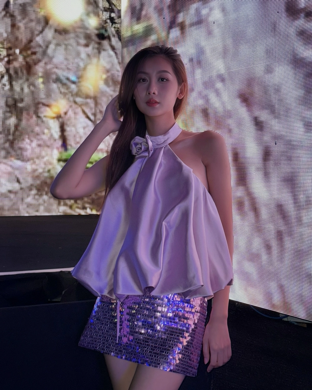 Bối cảnh hậu trường hé lộ hoa hậu Võ Lê Quế Anh ở đâu