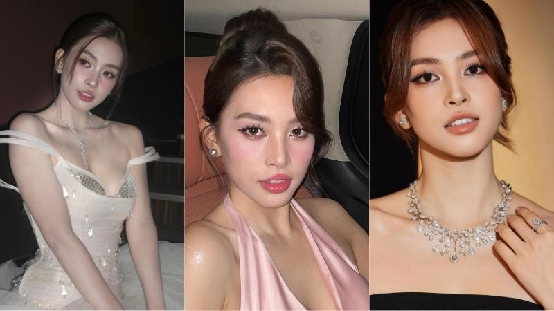  Bộ ảnh mới của hoa hậu Tiểu Vy rạng rỡ và đầy cuốn hút 