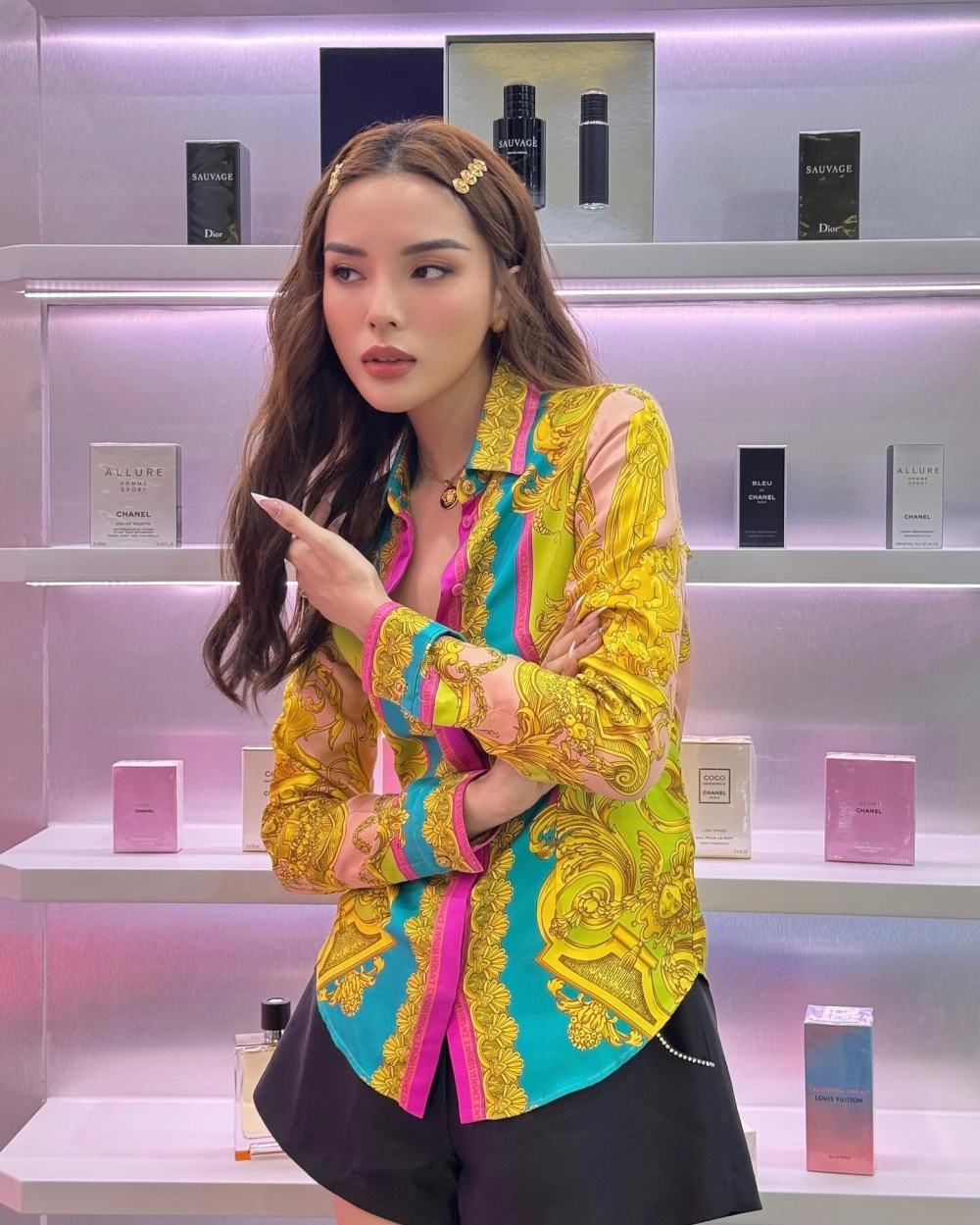 Phong cách catwalk chuẩn người mẫu Kỳ Duyên