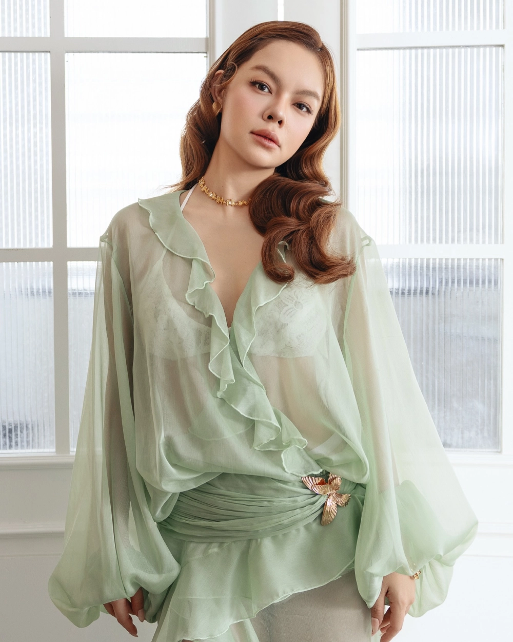 Visual hút hồn khiến tò mò Phạm Quỳnh Anh cao bao nhiêu