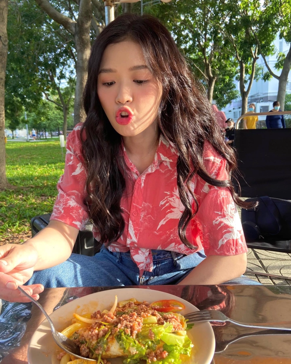 Khoảnh khắc hào hứng trong ca khúc say yes Suni Hạ Linh