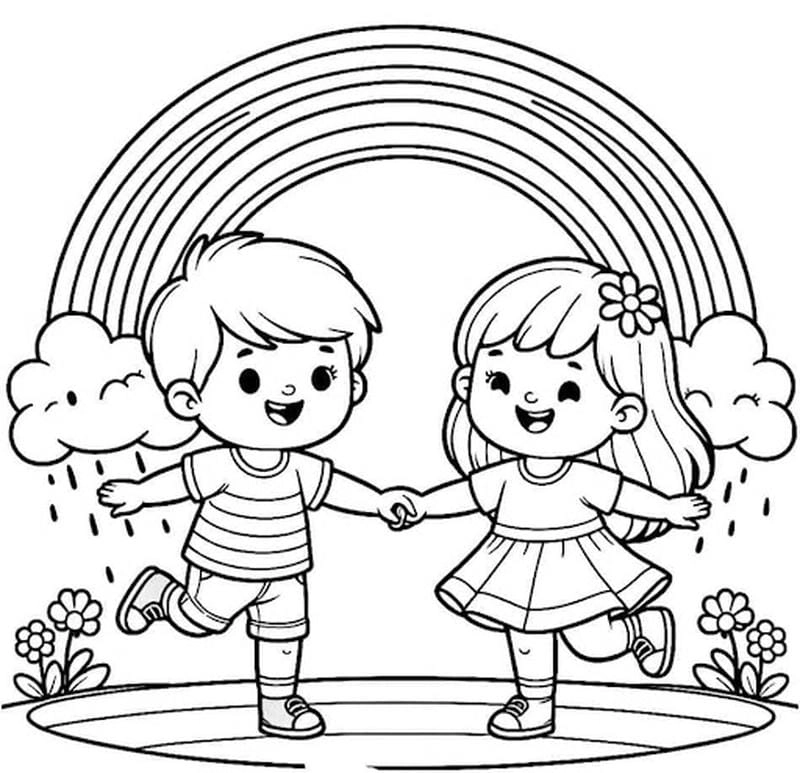 Khám phá tranh tô màu chủ đề bản thân sáng tạo cho bé yêu