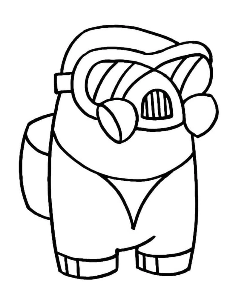 Sưu tầm hình among us cute tô màu ngay