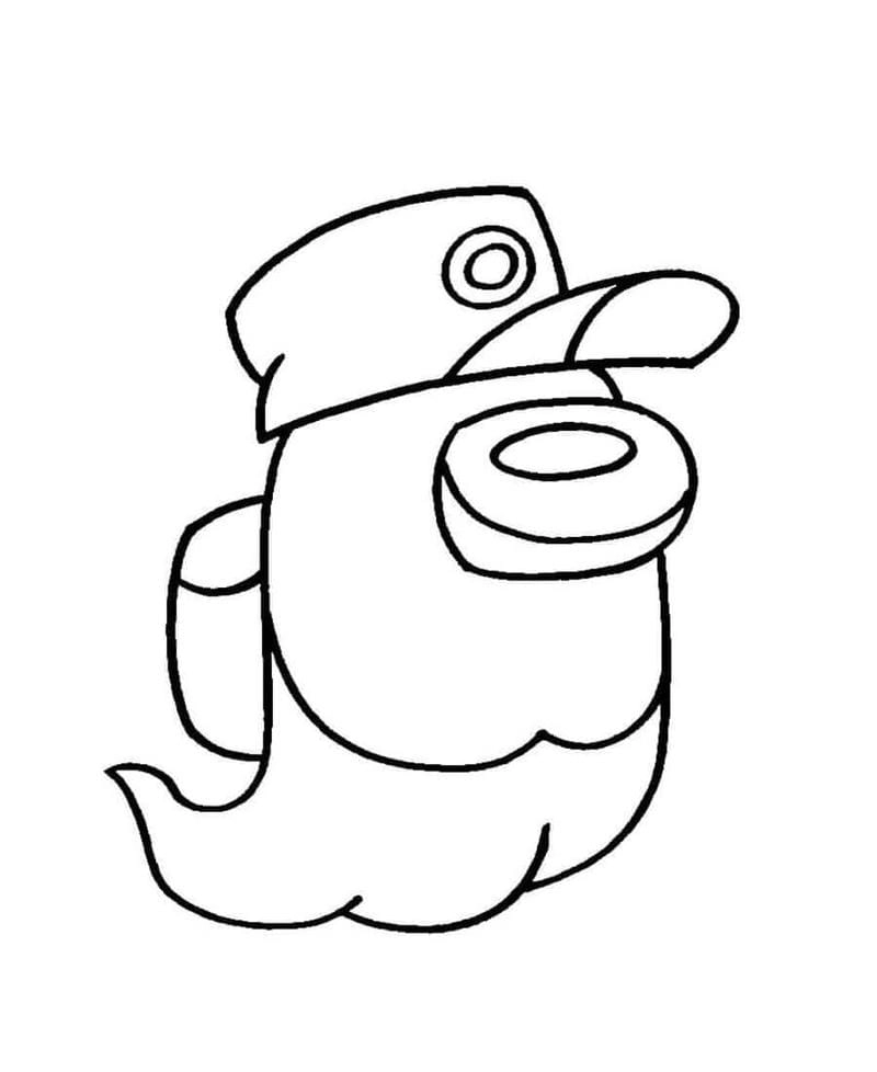 Bé học vẽ qua hình among us tô màu cực vui