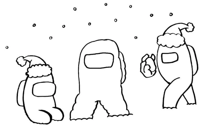 Bé yêu thích nhân vật tô màu among ú siêu dễ thương