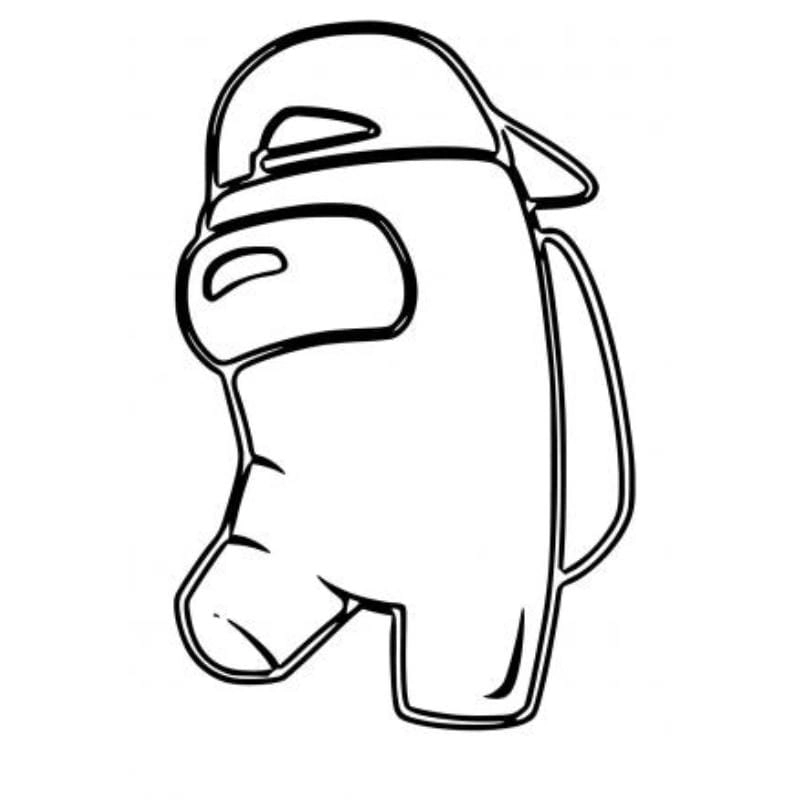 Khám phá ngay bộ ảnh tô màu among us siêu dễ thương