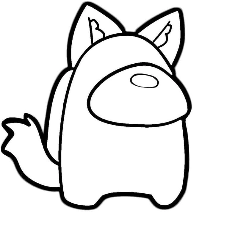 Tìm ngay among us tranh tô màu cho bé