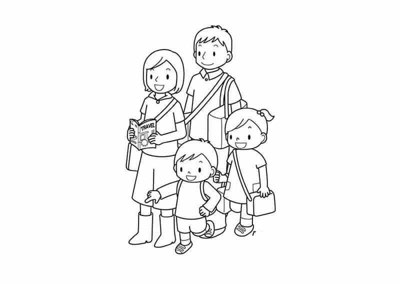 Rèn luyện thẩm mỹ với tô màu chân dung bạn trai bạn gái cho bé