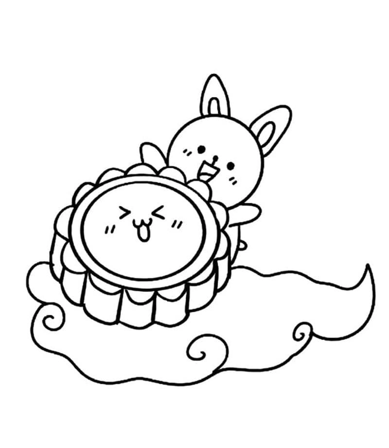 Tự tay vẽ bánh trung thu đơn giản cùng bé yêu