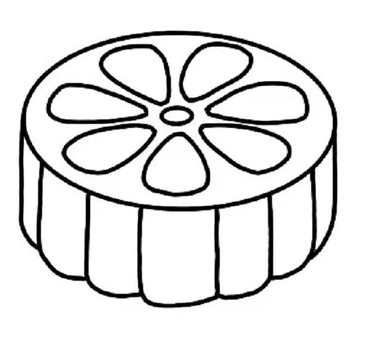 Hướng dẫn cách vẽ bánh trung thu đơn giản tại nhà