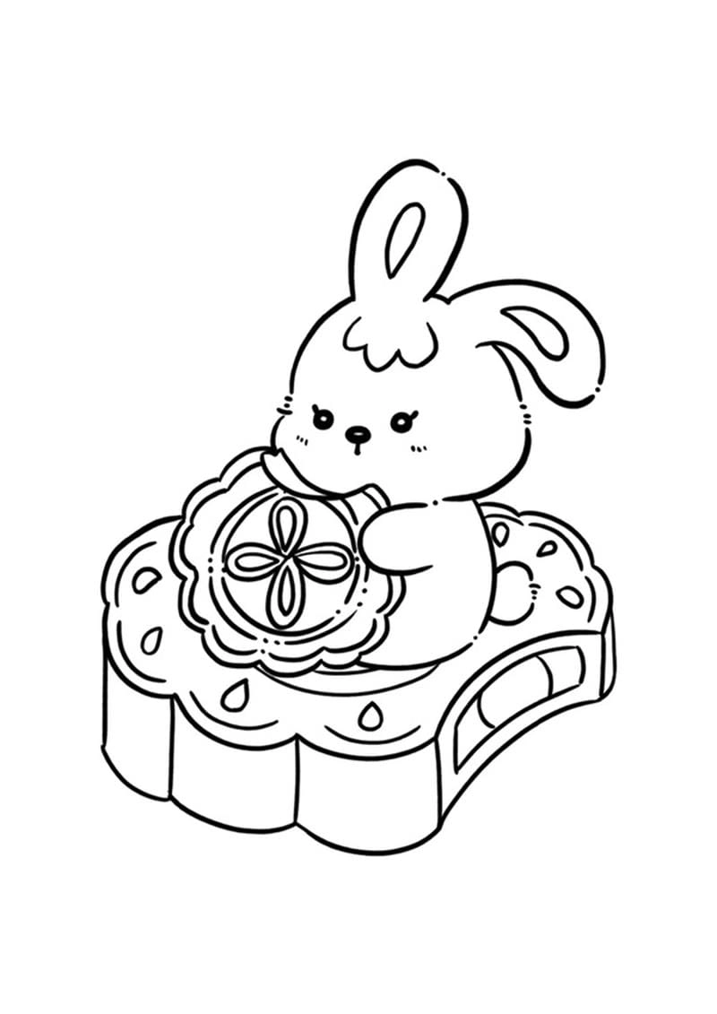 Bé thích tranh trung thu cho bé tô màu cực dễ thương