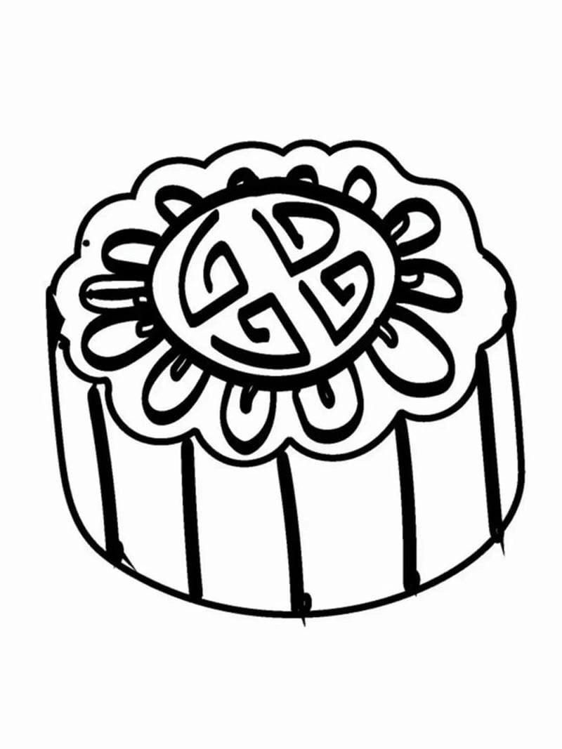 Trẻ mê mẩn vẽ hộp bánh trung thu đầy màu sắc