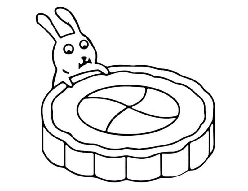 Thử thách bé với vẽ tranh trên bánh trung thu sáng tạo