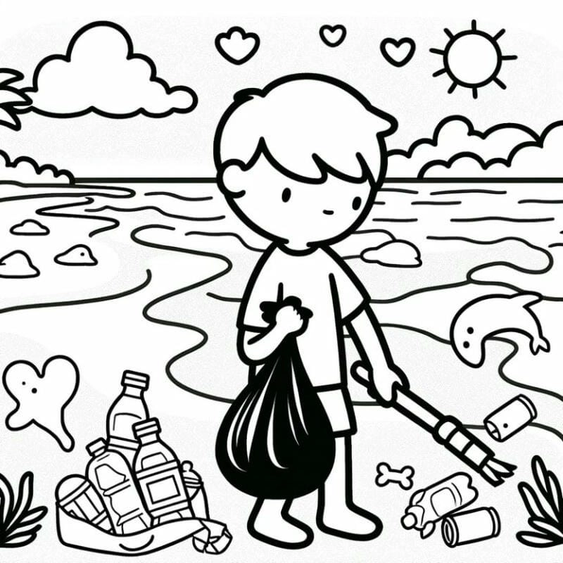 Vẽ tranh cổ động lớp 8 bảo vệ môi trường thể hiện thông điệp xanh