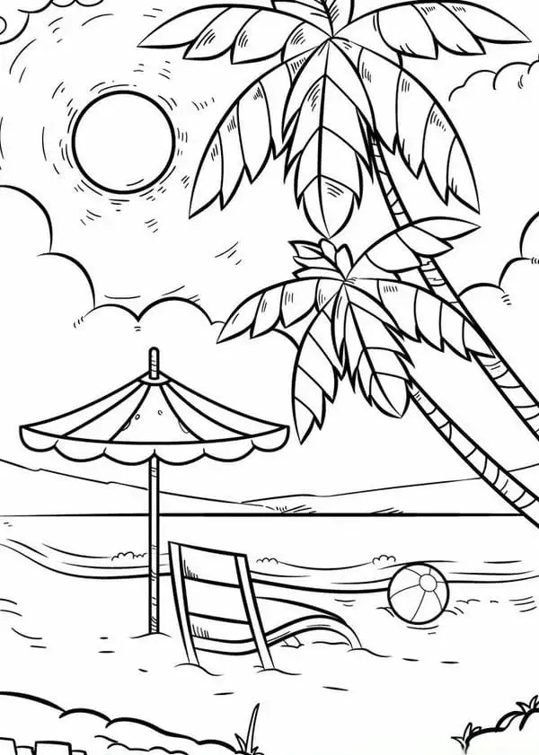 Giờ học thú vị với tranh tô màu rong biển