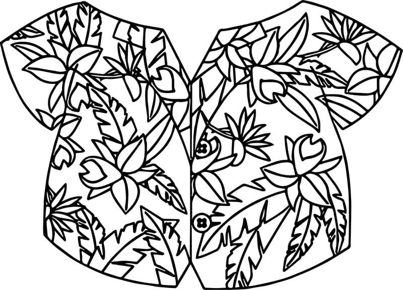 Thử sức sáng tạo qua hình ảnh tô màu cái áo