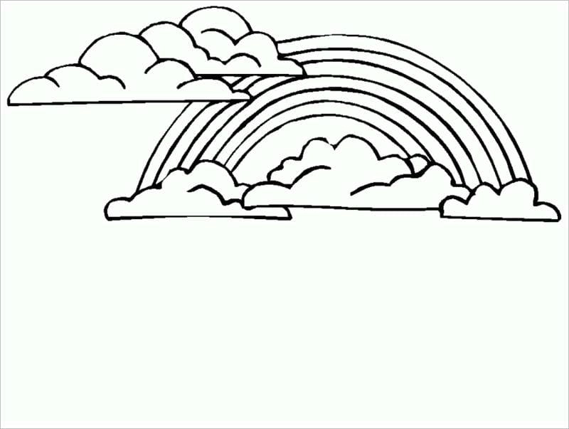 Bé phát triển tư duy sáng tạo với bé tập tô màu cầu vồng