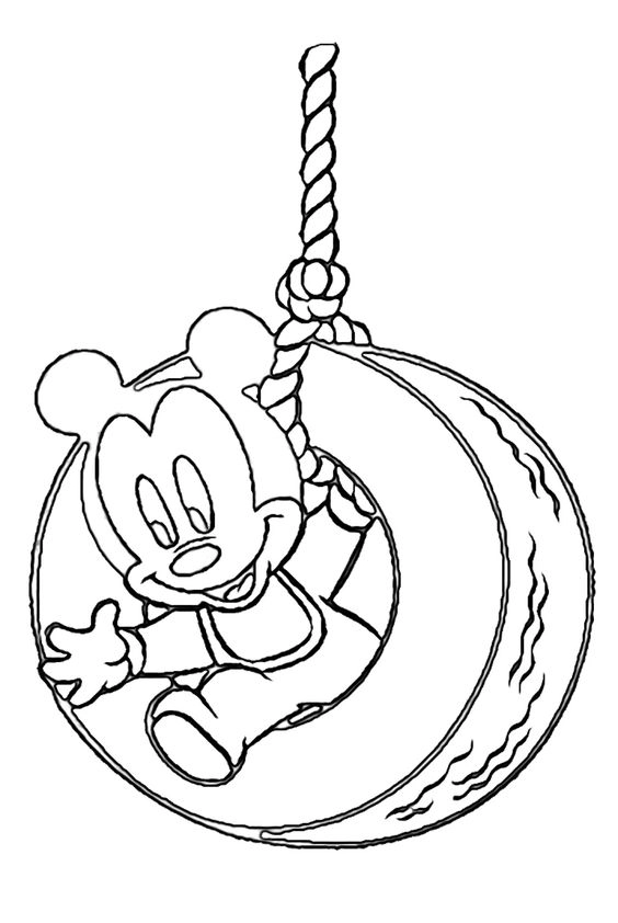 Khám phá ngay hình chuột mickey tô màu đẹp