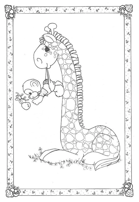 Phát triển sáng tạo với tranh tô màu con hươu sao