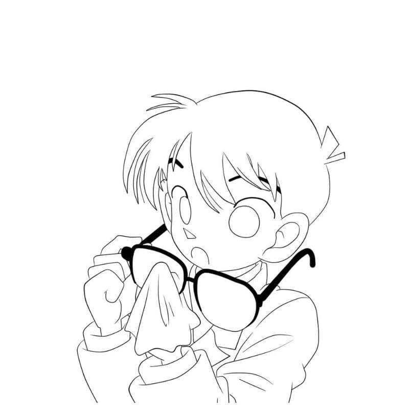 Bộ sưu tập tô màu thám tử lừng danh conan siêu hot