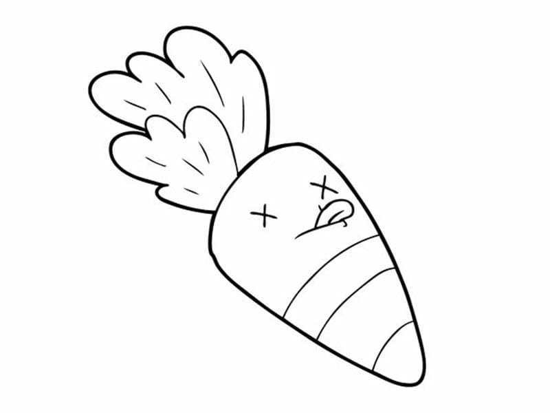 Hoạt động tô màu củ cà rốt nhà trẻ phát triển trí tuệ