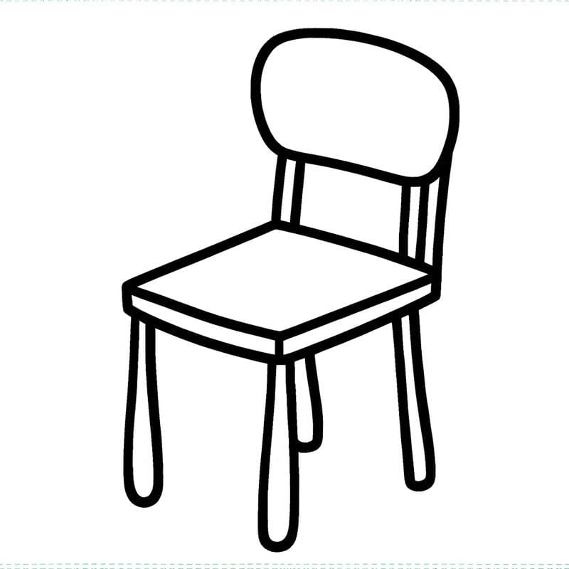 Giáo viên chọn mầm non tranh tô màu đồ dùng trong gia đình