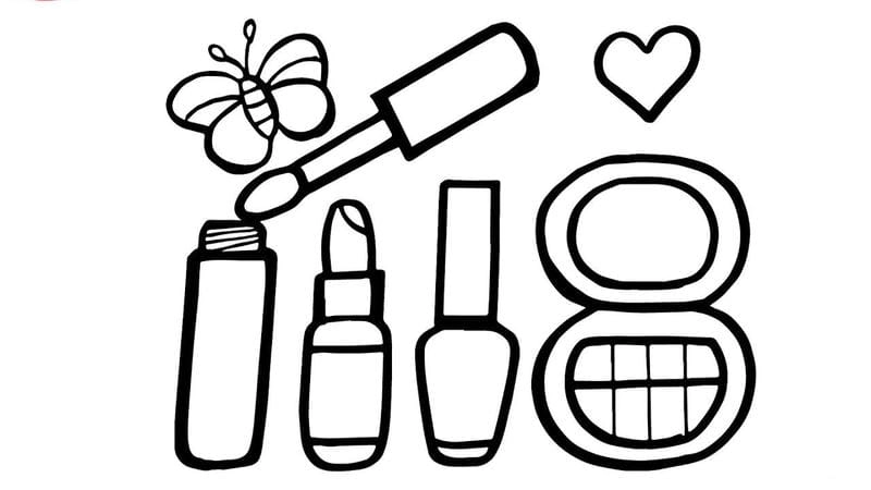 Tải ngay tranh to màu đồ dùng trong gia đình bản đẹp rõ nét