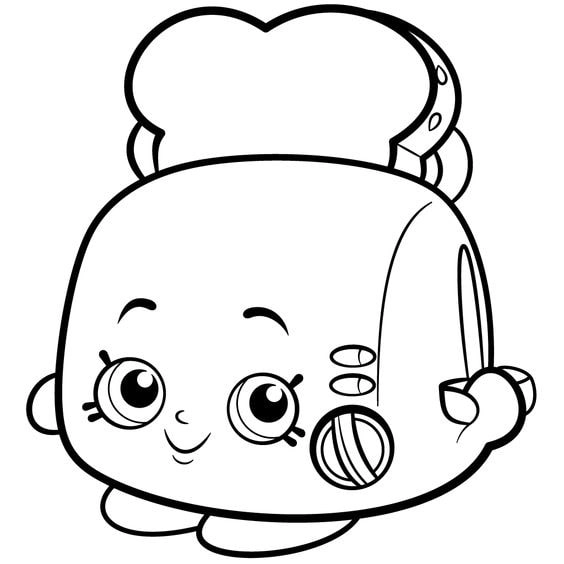 Bé yêu thích tranh tô màu đồ dùng gia đình sinh động dễ thương