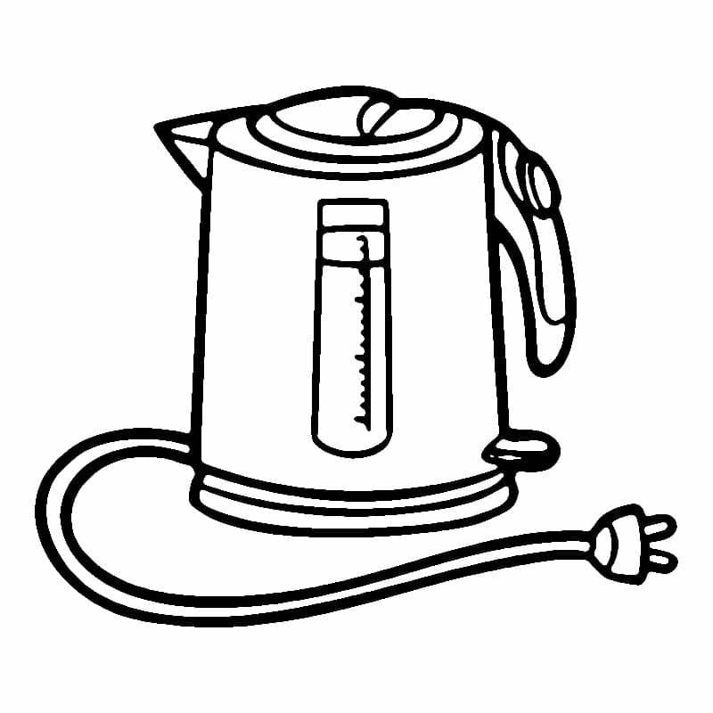 Bộ sưu tập hình tô màu đồ dùng gia đình giúp bé nhận biết