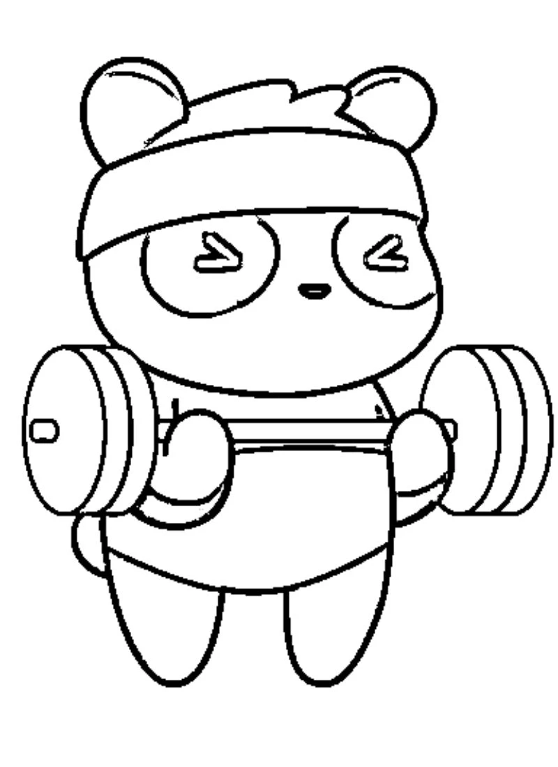 Chia sẻ tranh tô màu con gấu đẹp độc đáo