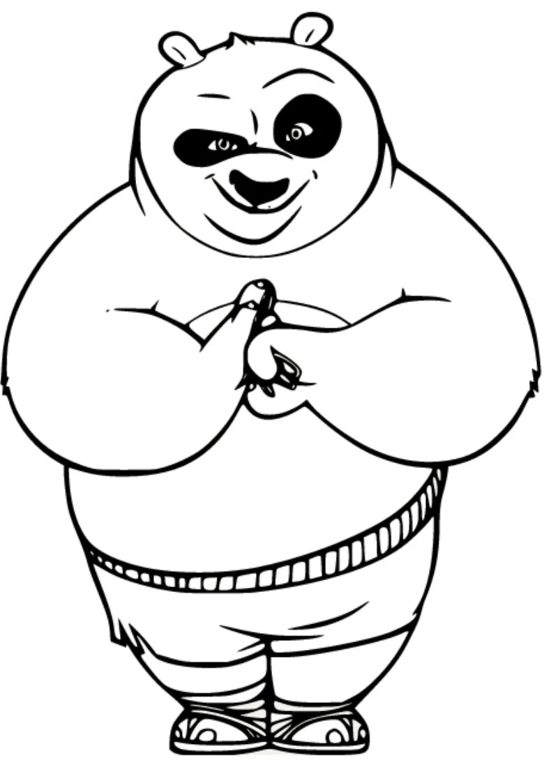 Chọn lọc tranh tô màu ba chú gấu vui nhộn