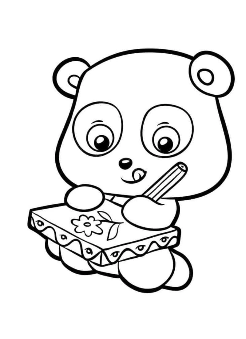 Tổng hợp tranh to màu con gấu đẹp cho bé