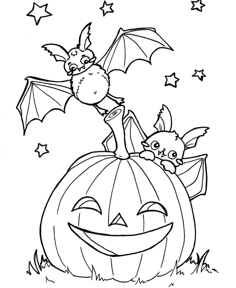 Bé thỏa sức sáng tạo với tranh to màu halloween