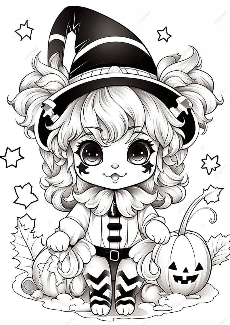 Tự tay bé sáng tạo cùng tô màu halloween cho mùa lễ hội rực rỡ