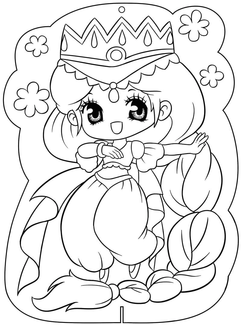 Khám phá ngay hoạt hình tô màu công chúa