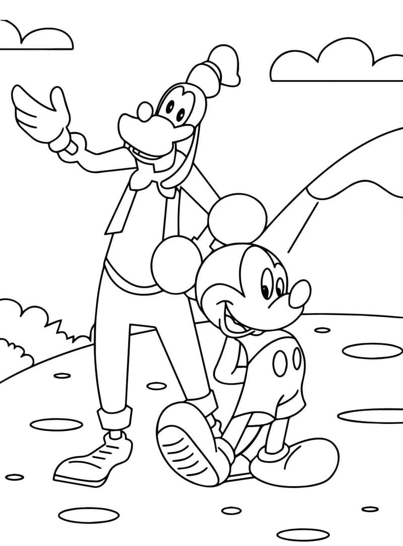 Bé thích mê tranh tô màu các nhân vật hoạt hình