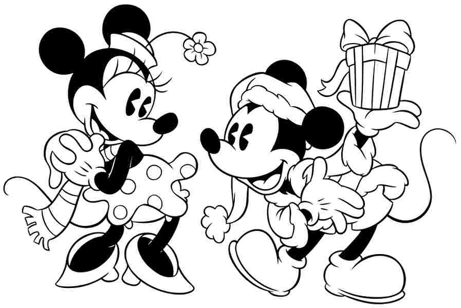 Giúp bé tập tô màu chuột mickey mỗi ngày
