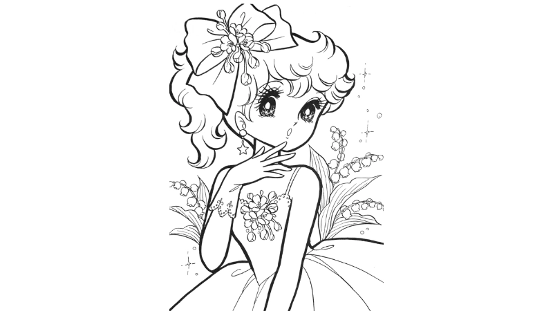 Bé yêu thích tranh tô màu nhân vật hoạt hình cute