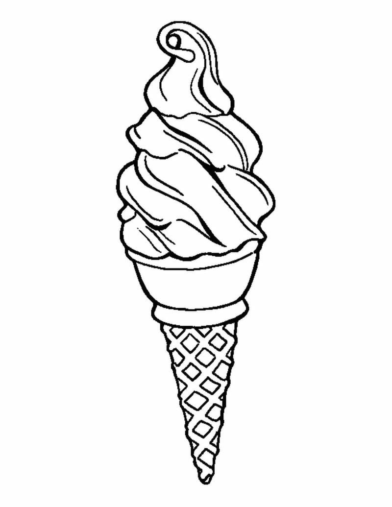 Bé thích mê với tranh tô màu kem ly