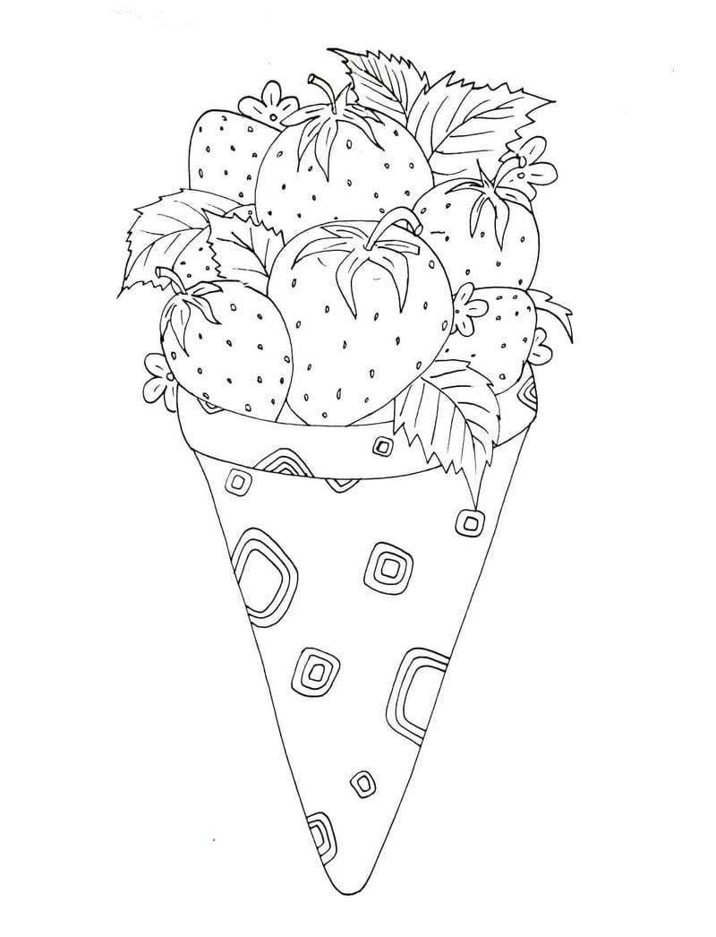 Sáng tạo cực vui cùng cây kem tô màu