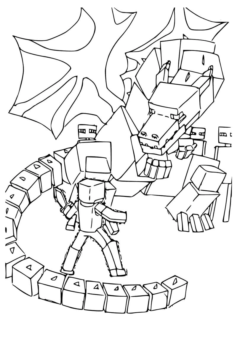 Thế giới màu sắc từ bộ to mau minecraft miễn phí