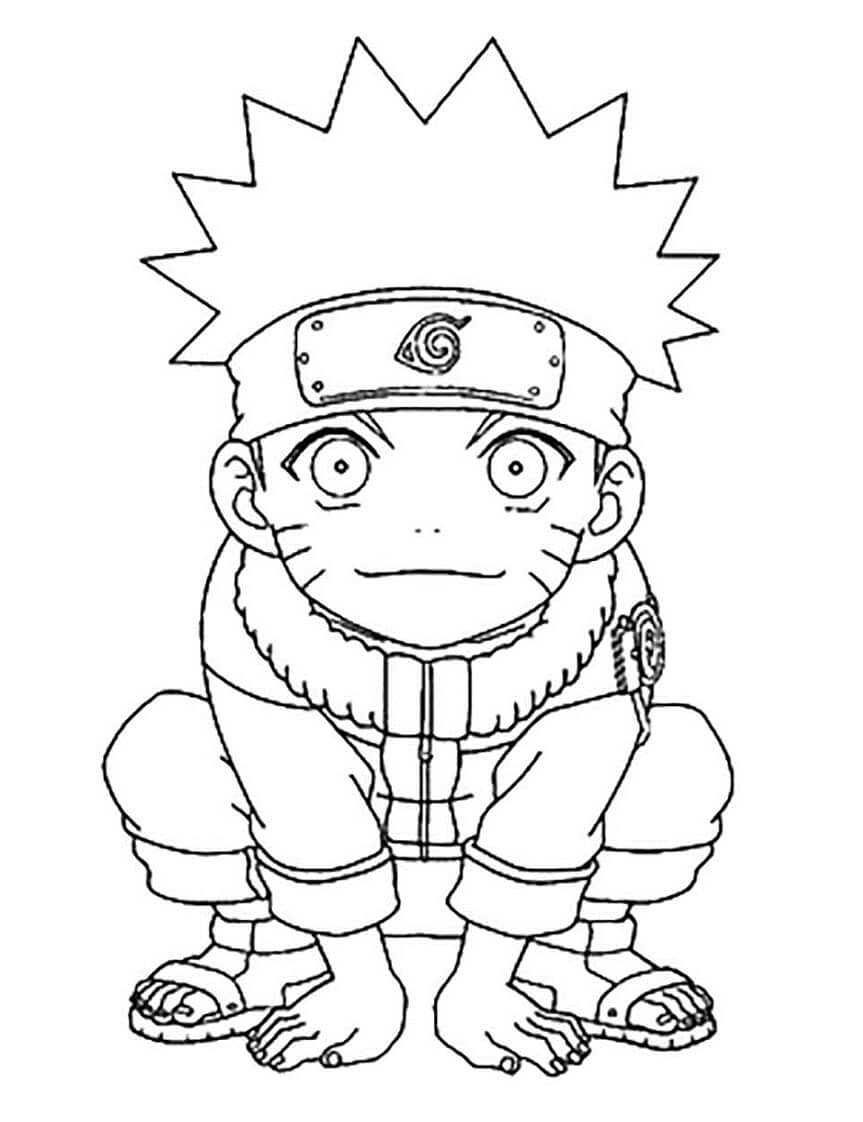 Lựa ngay bộ hình naruto tô màu cực sáng tạo