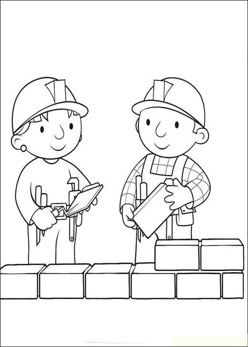 Gợi ý tô màu tranh nghề nghiệp giúp bé hiểu về công việc
