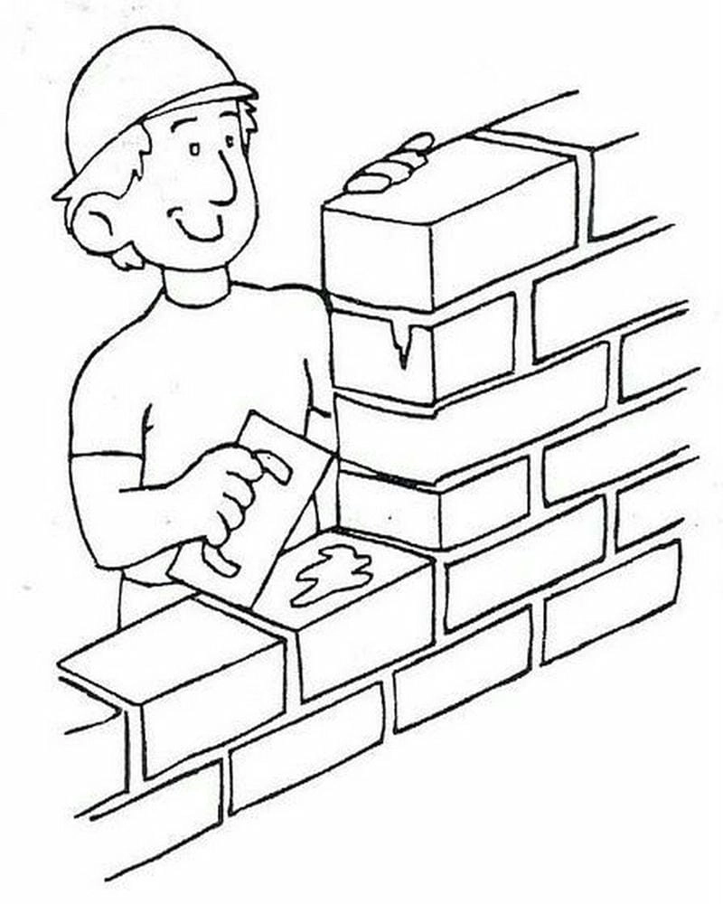 Thỏa sức sáng tạo với tô màu nghề xây dựng cho bé yêu