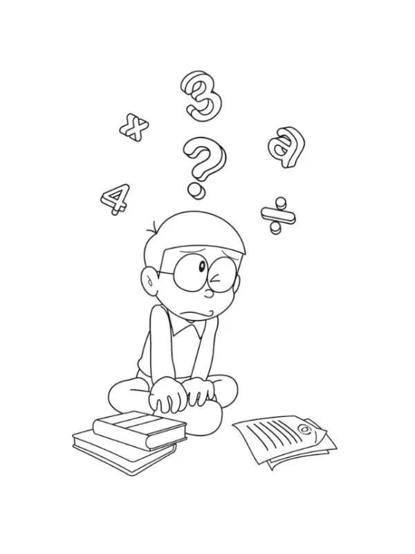 Khơi gợi sáng tạo với xuka tranh tô màu doremon dễ thương