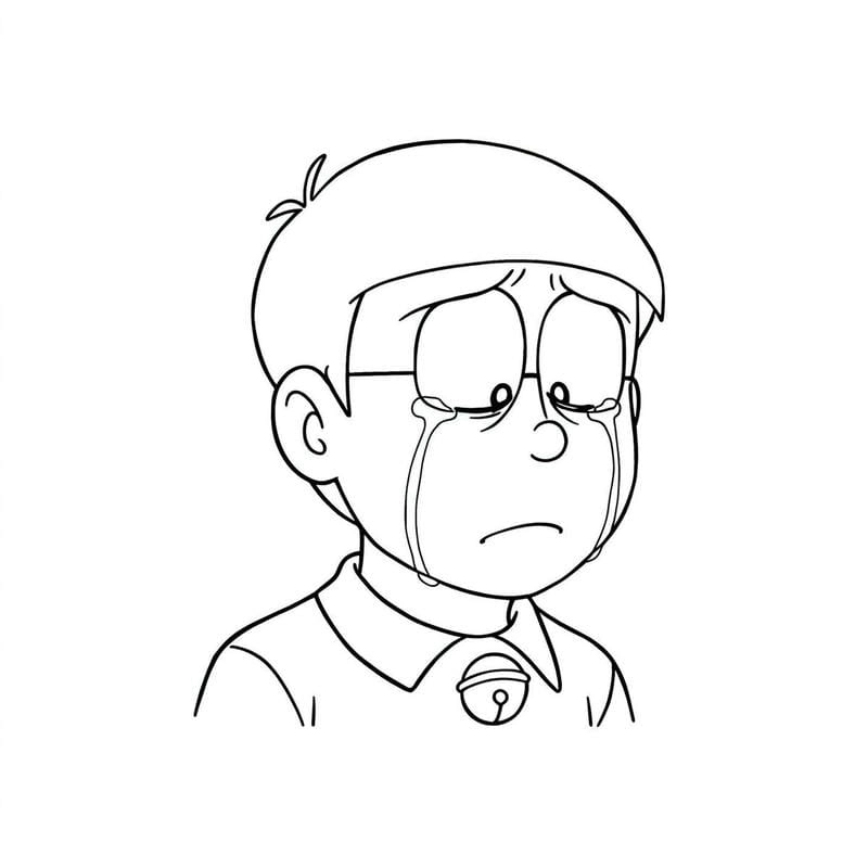 Khám phá bộ to màu doremon và nobita cực kỳ đáng yêu