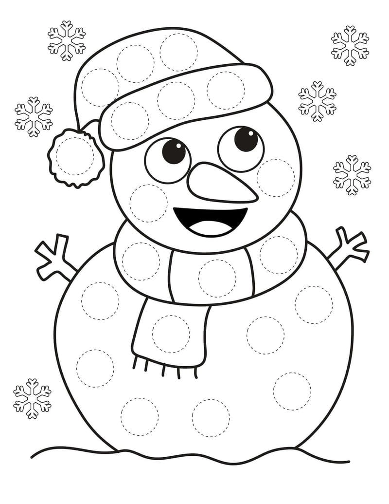 Thêm yêu mùa lễ với tranh tô màu giáng sinh