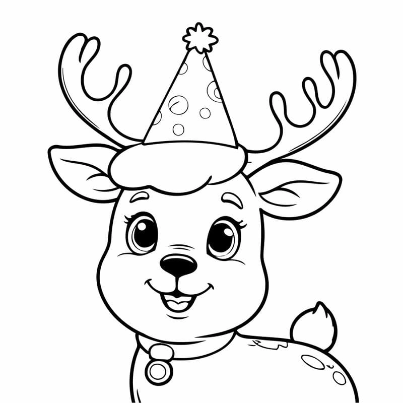 Tạo không khí lễ hội với noel tô màu